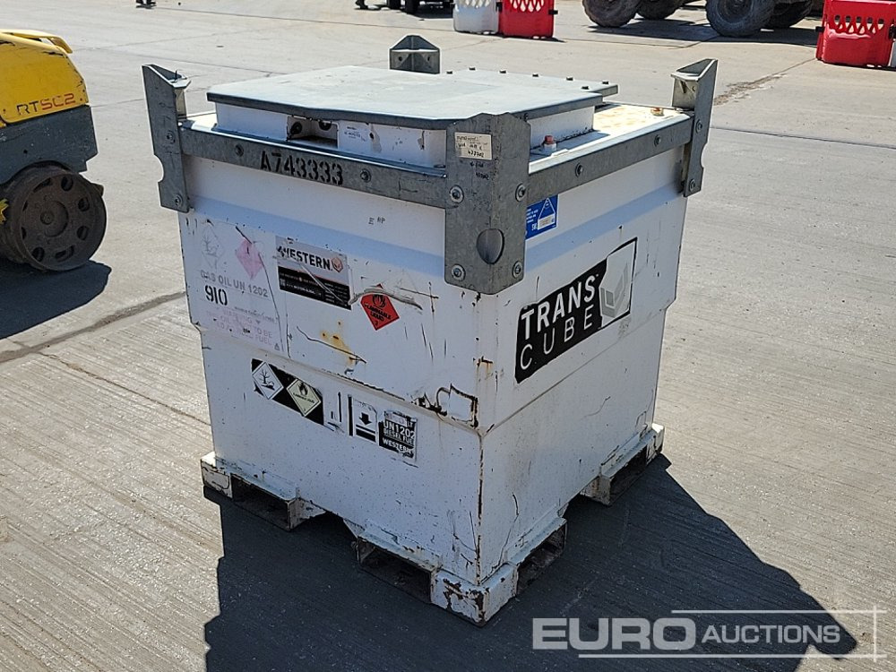 Western Static Bunded Fuel Bowser, Electric Pump - Cuve de stockage: photos 1 Western Static Bunded Fuel Bowser, Electric Pump - Cuve de stockage: photos 1