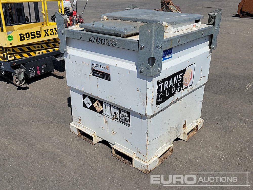 Western Static Bunded Fuel Bowser, Electric Pump - Cuve de stockage: photos 5 Western Static Bunded Fuel Bowser, Electric Pump - Cuve de stockage: photos 5