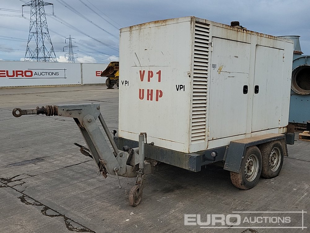 Woma Twin Axle Water Pump, Perkins Engine, Height Adjustable Drawbar - Pompe à eau: photos 1 Woma Twin Axle Water Pump, Perkins Engine, Height Adjustable Drawbar - Pompe à eau: photos 1