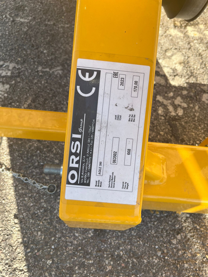 Braccio decespugliatore usato Orsi Agile 390 - Epareuse: photos 4 Braccio decespugliatore usato Orsi Agile 390 - Epareuse: photos 4
