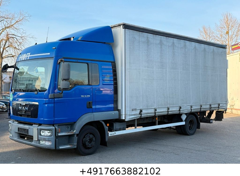 MAN TGL 8.220,NEU MOTOR/LBW/AHK/Schlafkab./6m - Véhicule utilitaire plateau baché: photos 1 MAN TGL 8.220,NEU MOTOR/LBW/AHK/Schlafkab./6m - Véhicule utilitaire plateau baché: photos 1
