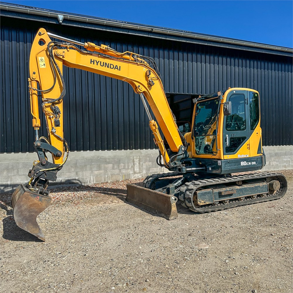 Hyundai Robex 80CR-9A - Mini pelle: photos 1 Hyundai Robex 80CR-9A - Mini pelle: photos 1