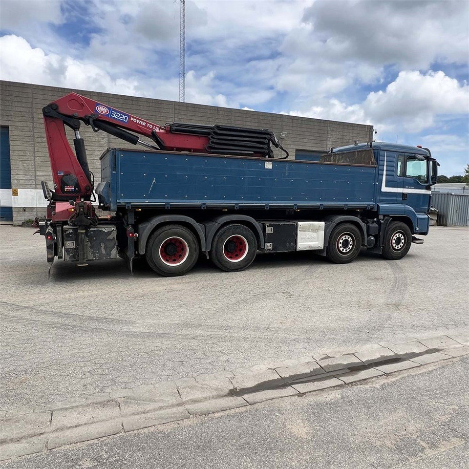 MAN TGS 35.510 8x4 BL - Camion grue, Camion plateau: photos 3 MAN TGS 35.510 8x4 BL - Camion grue, Camion plateau: photos 3