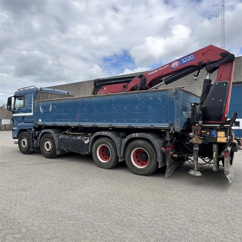MAN TGS 35.510 8x4 BL - Camion grue, Camion plateau: photos 4 MAN TGS 35.510 8x4 BL - Camion grue, Camion plateau: photos 4