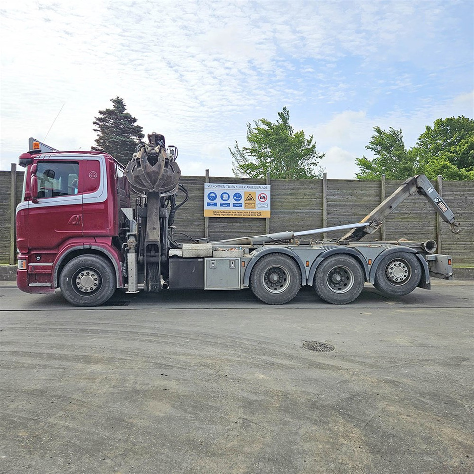 Scania R 500 - Camion ampliroll, Camion grue: photos 2 Scania R 500 - Camion ampliroll, Camion grue: photos 2