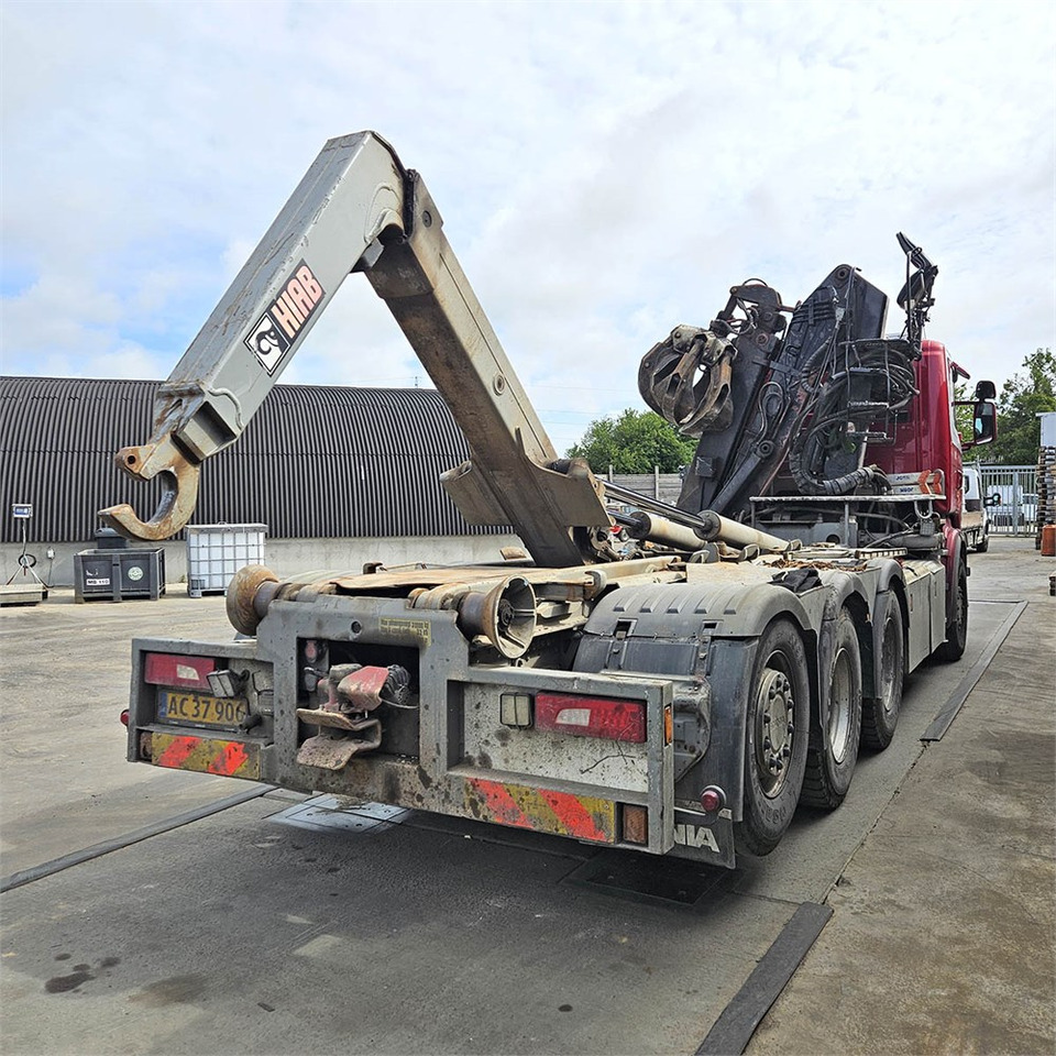 Scania R 500 - Camion ampliroll, Camion grue: photos 5 Scania R 500 - Camion ampliroll, Camion grue: photos 5