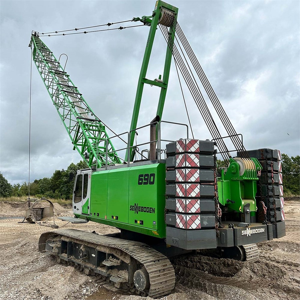 Sennebogen 690 - Dragline (pelle à benne traînante): photos 1 Sennebogen 690 - Dragline (pelle à benne traînante): photos 1