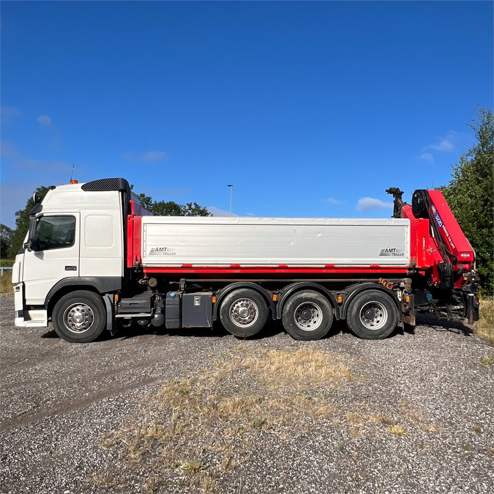 Volvo FM 8x4 500 - Camion plateau, Camion grue: photos 4 Volvo FM 8x4 500 - Camion plateau, Camion grue: photos 4