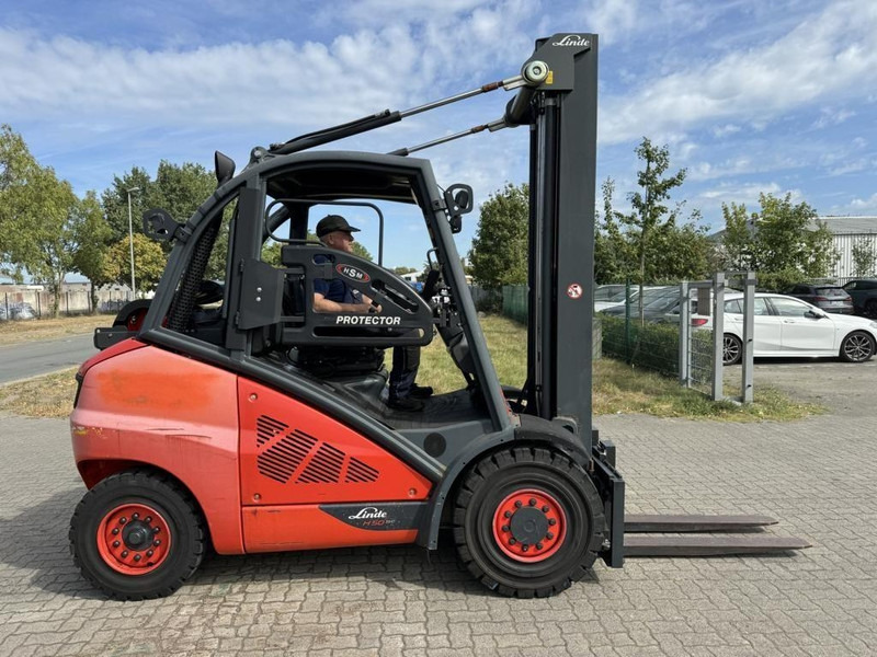 Linde H50T - Chariot élévateur à gaz: photos 1 Linde H50T - Chariot élévateur à gaz: photos 1