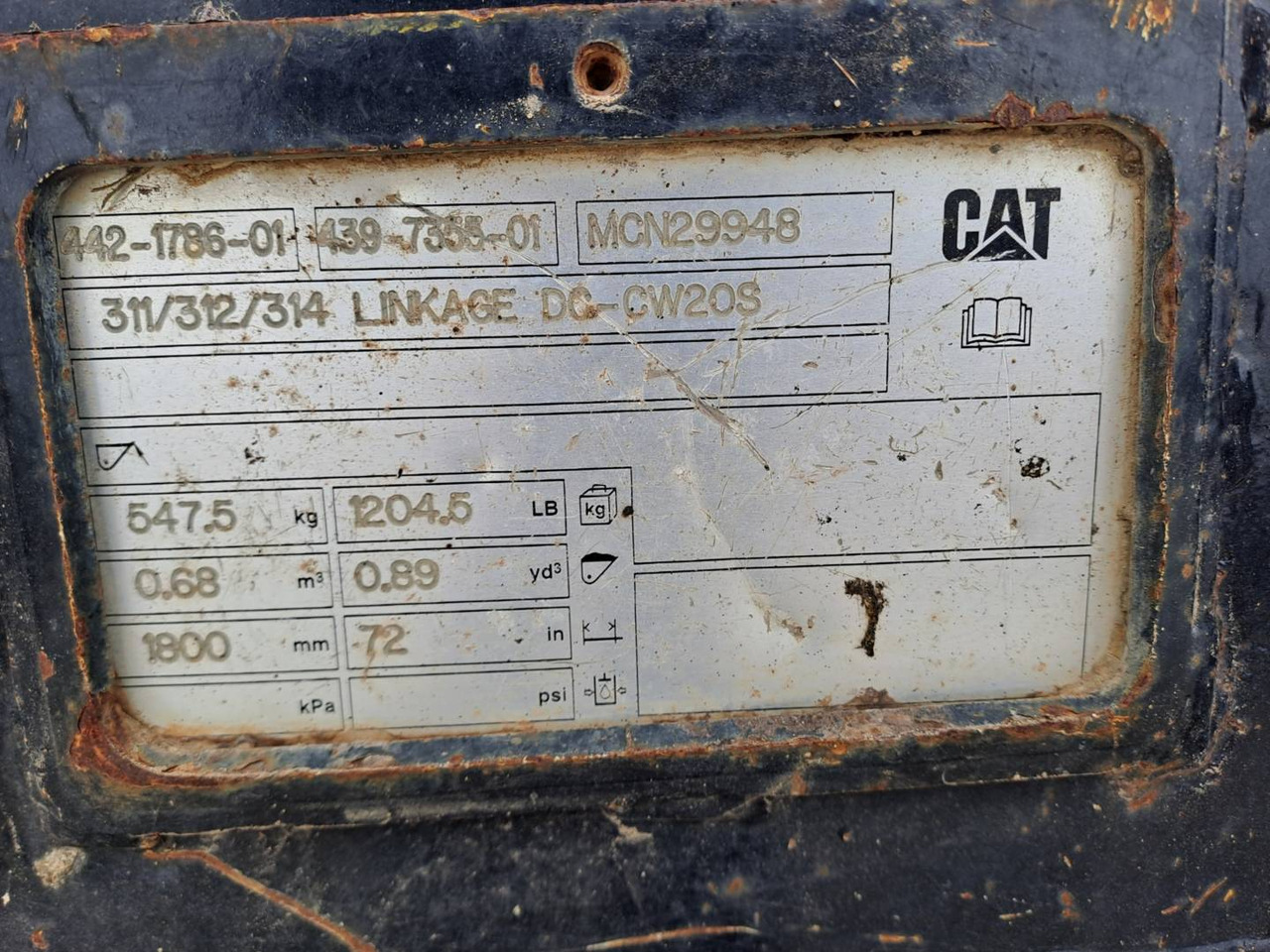 Pelle sur pneus CAT M315F IVC: photos 24