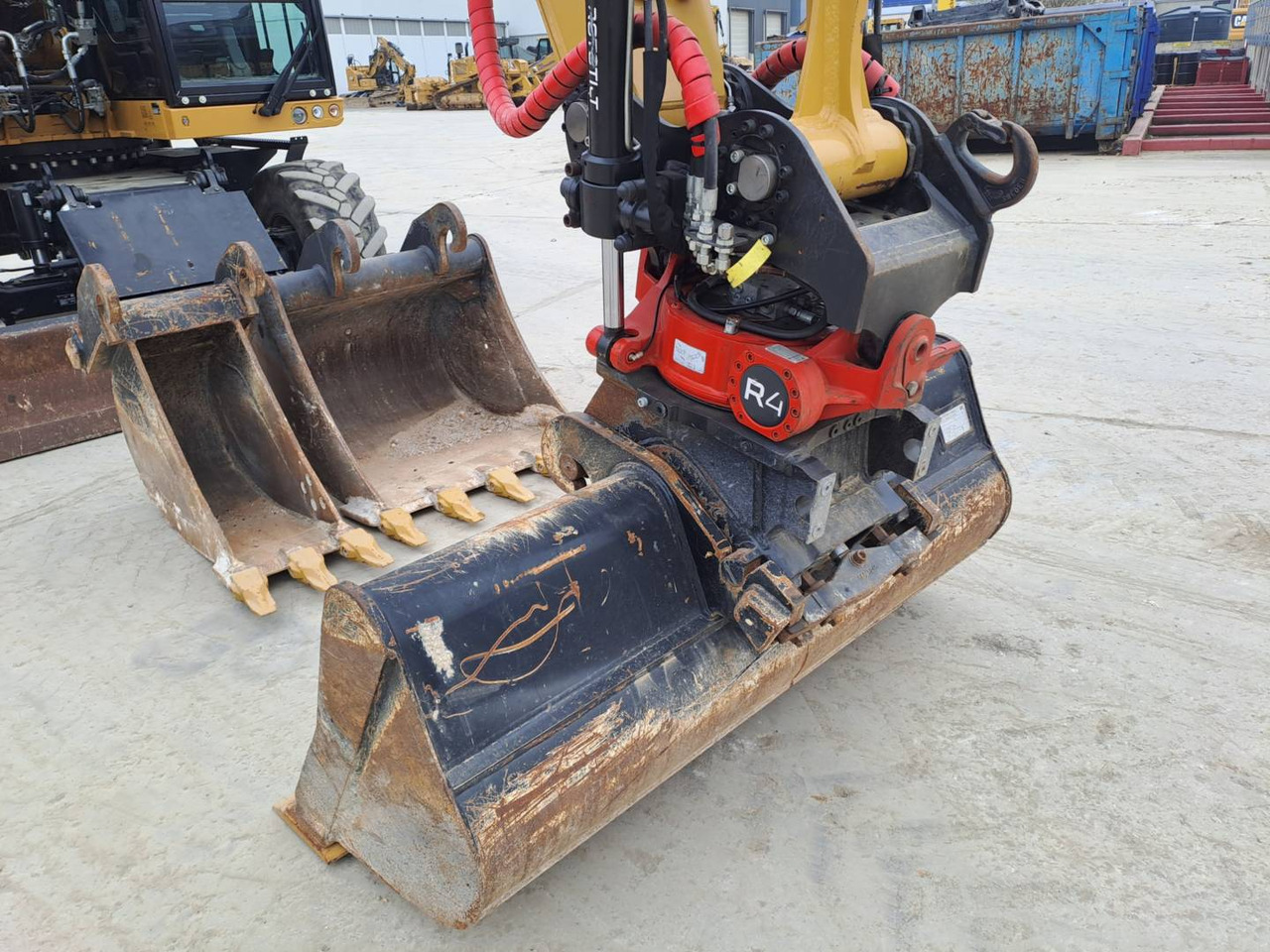 Pelle sur pneus CAT M315F IVC: photos 23