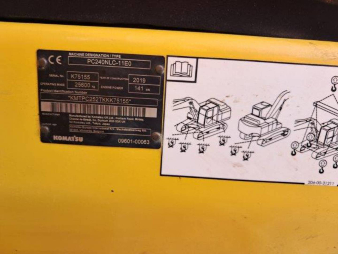 KOMATSU PC240LC7 - Pelle sur chenille: photos 5 KOMATSU PC240LC7 - Pelle sur chenille: photos 5