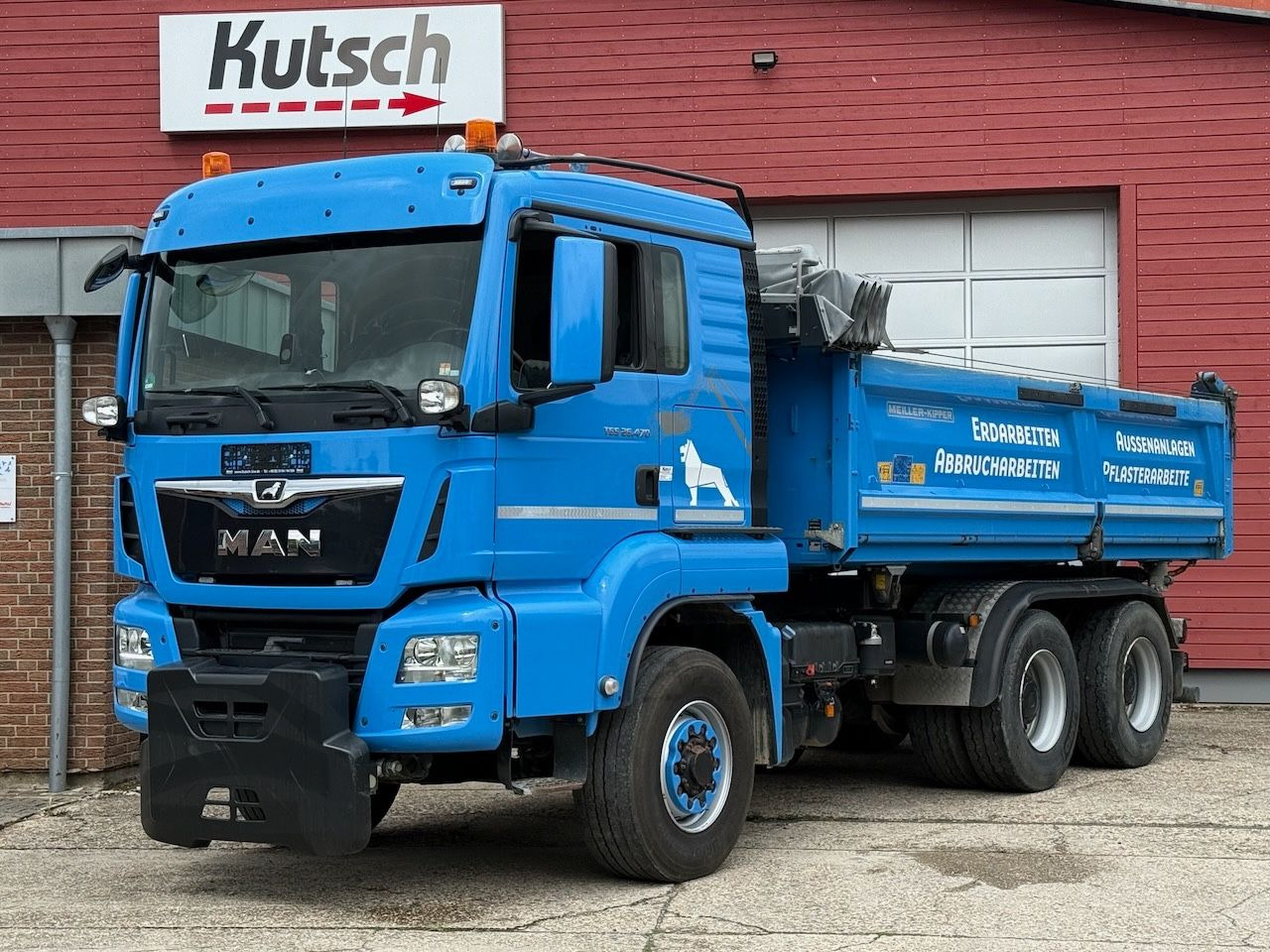 MAN TGS 26.470BL 6x6H, el. Plane, Bordm, Schneepl. - Camion benne: photos 3 MAN TGS 26.470BL 6x6H, el. Plane, Bordm, Schneepl. - Camion benne: photos 3