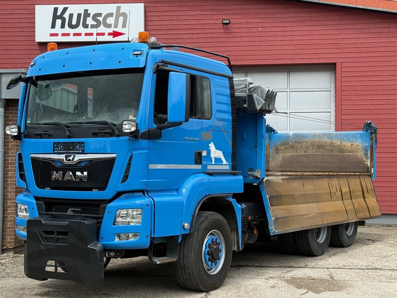 MAN TGS 26.470BL 6x6H, el. Plane, Bordm, Schneepl. - Camion benne: photos 2 MAN TGS 26.470BL 6x6H, el. Plane, Bordm, Schneepl. - Camion benne: photos 2