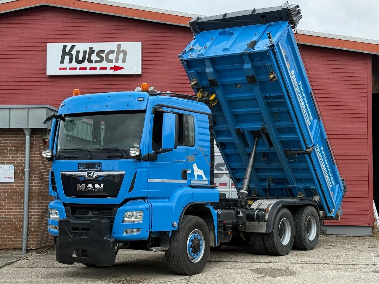 MAN TGS 26.470BL 6x6H, el. Plane, Bordm, Schneepl. - Camion benne: photos 4 MAN TGS 26.470BL 6x6H, el. Plane, Bordm, Schneepl. - Camion benne: photos 4