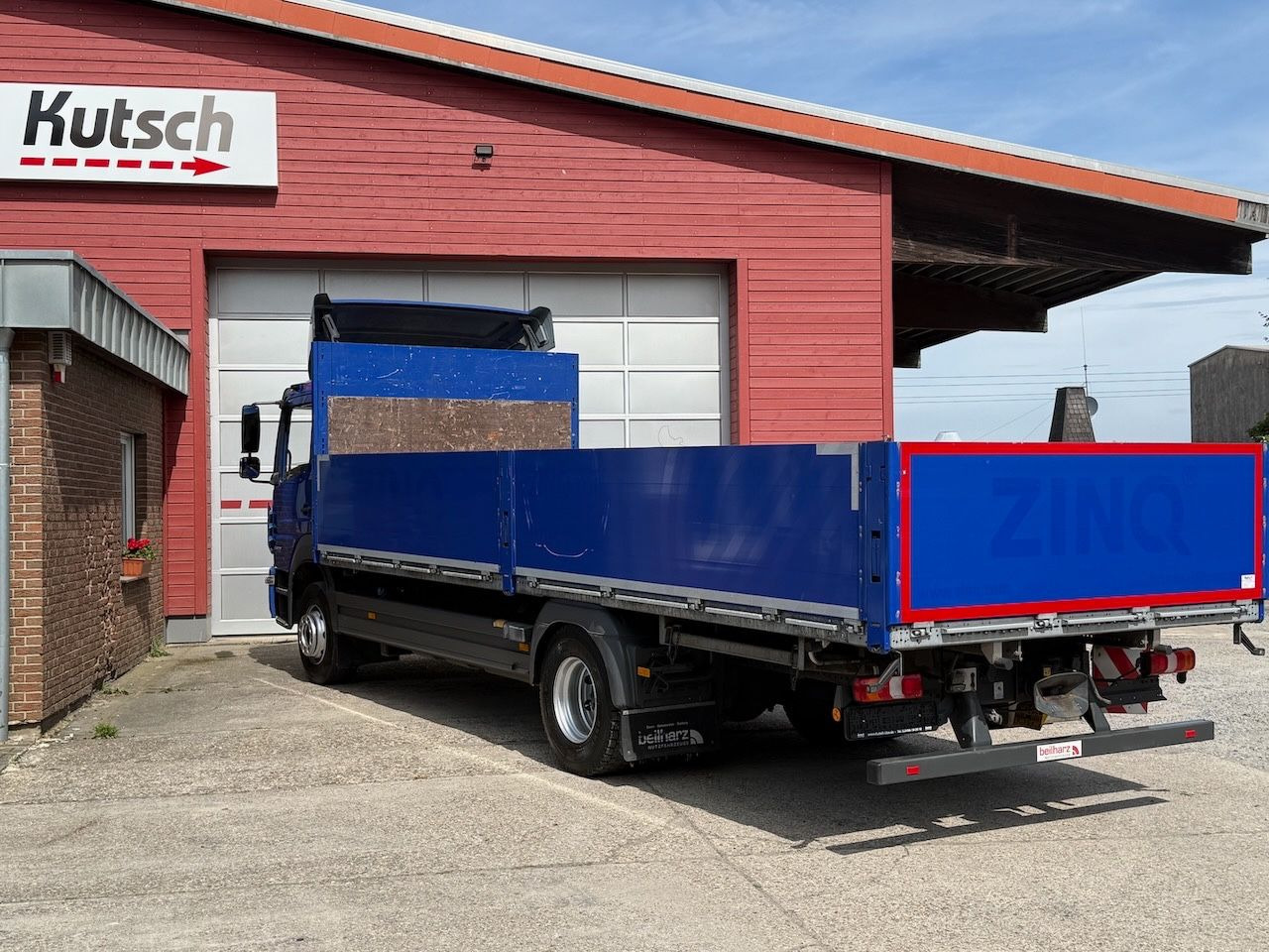 Mercedes-Benz MB Atego 1630L / 1530L offene Pritsche - Camion plateau: photos 4 Mercedes-Benz MB Atego 1630L / 1530L offene Pritsche - Camion plateau: photos 4