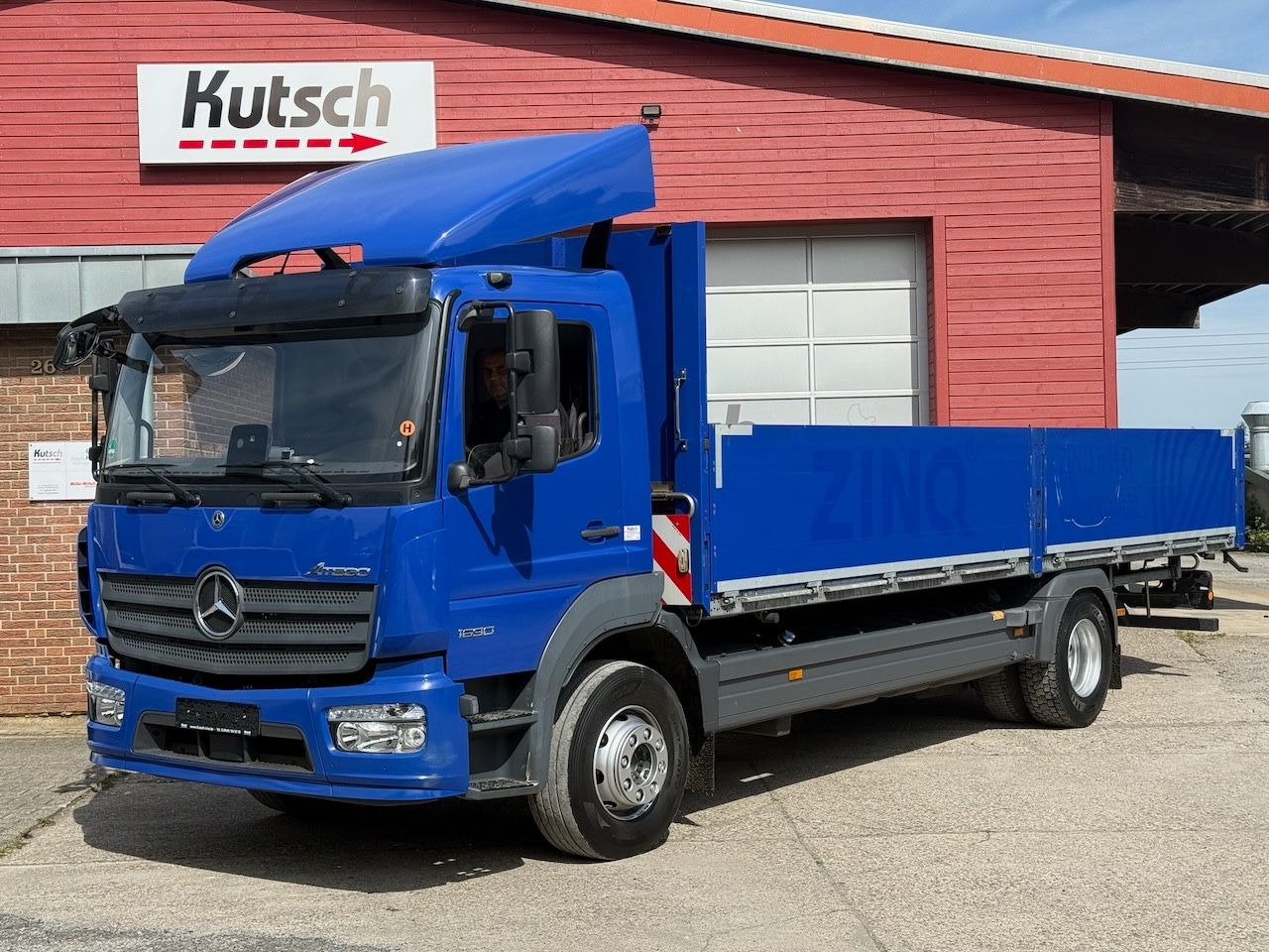 Mercedes-Benz MB Atego 1630L / 1530L offene Pritsche - Camion plateau: photos 1 Mercedes-Benz MB Atego 1630L / 1530L offene Pritsche - Camion plateau: photos 1