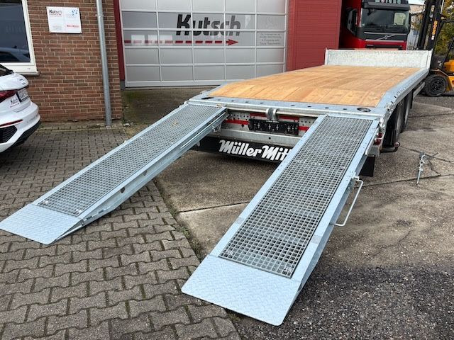 Müller-Mitteltal ETÜTAR 14,4 Plateau, LED Runduml. Containerver - Remorque porte-engin surbaissée: photos 3 Müller-Mitteltal ETÜTAR 14,4 Plateau, LED Runduml. Containerver - Remorque porte-engin surbaissée: photos 3