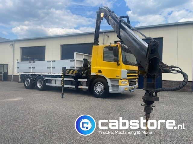 DAF CF 75.310 FAN 6x2 Euro 5 - MANUAL - Bouwjaar 2008 - Kipper - Palfinger PK 15002 Performance - Km 550.899 - Good condition! - Camion benne, Camion grue: photos 3 DAF CF 75.310 FAN 6x2 Euro 5 - MANUAL - Bouwjaar 2008 - Kipper - Palfinger PK 15002 Performance - Km 550.899 - Good condition! - Camion benne, Camion grue: photos 3
