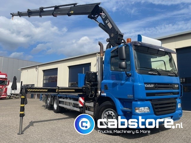 DAF CF 85.360 FAN 6x2 Euro 5 - Open laadbak + HIAB XS 377 EP-5 Hipro laadkraan - Remote control - Bouwjaar 2006 - Zeer goede conditie - Camion plateau, Camion grue: photos 2 DAF CF 85.360 FAN 6x2 Euro 5 - Open laadbak + HIAB XS 377 EP-5 Hipro laadkraan - Remote control - Bouwjaar 2006 - Zeer goede conditie - Camion plateau, Camion grue: photos 2