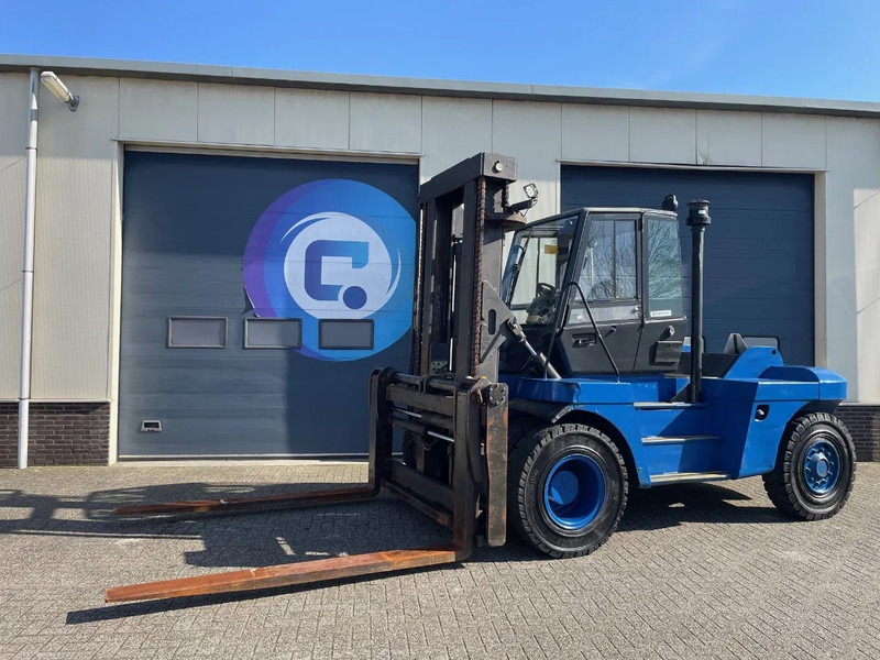 Linde H150 Diesel Heavy Forklift - Year 2002 - Vorkheftruck - 15 Ton's - Gabelstapler - Chariot élévateur diesel: photos 2 Linde H150 Diesel Heavy Forklift - Year 2002 - Vorkheftruck - 15 Ton's - Gabelstapler - Chariot élévateur diesel: photos 2