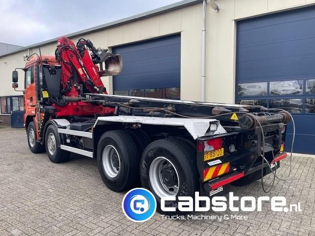 MAN TGA 41.440 8X4 BB Palfinger Epsilon Z-Kraan bouwjaar 2011 + NCH 30 Ton's Kabel-containersyteem - Handgeschakeld - Bouwjaar 2007 - Km 582.782 - Camion - système de câble, Camion grue: photos 3 MAN TGA 41.440 8X4 BB Palfinger Epsilon Z-Kraan bouwjaar 2011 + NCH 30 Ton's Kabel-containersyteem - Handgeschakeld - Bouwjaar 2007 - Km 582.782 - Camion - système de câble, Camion grue: photos 3