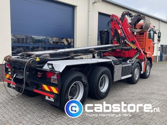 MAN TGA 41.440 8X4 BB Palfinger Epsilon Z-Kraan bouwjaar 2011 + NCH 30 Ton's Kabel-containersyteem - Handgeschakeld - Bouwjaar 2007 - Km 582.782 - Camion grue: photos 4 MAN TGA 41.440 8X4 BB Palfinger Epsilon Z-Kraan bouwjaar 2011 + NCH 30 Ton's Kabel-containersyteem - Handgeschakeld - Bouwjaar 2007 - Km 582.782 - Camion grue: photos 4