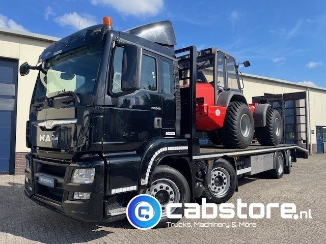 MAN TGS 35.400 8x2-6 BL Euro 6 - 8x2 - Oprijwagen - Machinetransporter - Bouwjaar 2015 - Km 716.197 - Laadvermogen 23.640 Kg !! - Very good condition - Camion porte-voitures: photos 1 MAN TGS 35.400 8x2-6 BL Euro 6 - 8x2 - Oprijwagen - Machinetransporter - Bouwjaar 2015 - Km 716.197 - Laadvermogen 23.640 Kg !! - Very good condition - Camion porte-voitures: photos 1