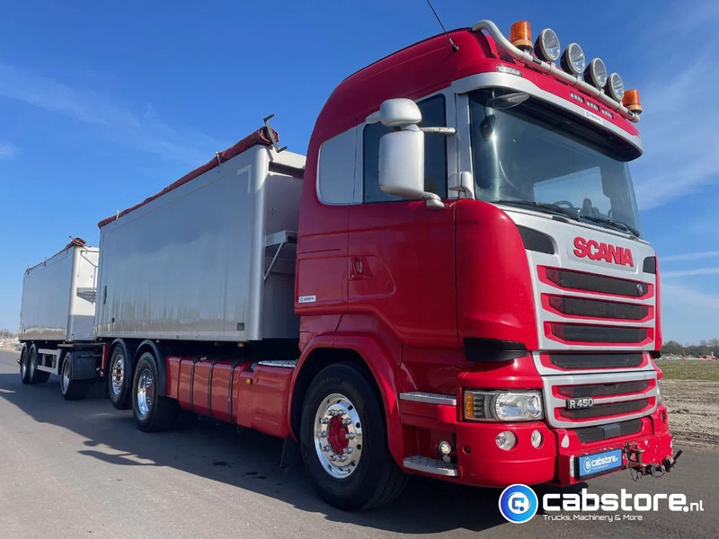 Scania R450 LB6X2*4HNB Euro 6 - Year 2016 - RETARDER - ALUMINIUM kipper - Good Condition !! - Camion benne: photos 2 Scania R450 LB6X2*4HNB Euro 6 - Year 2016 - RETARDER - ALUMINIUM kipper - Good Condition !! - Camion benne: photos 2
