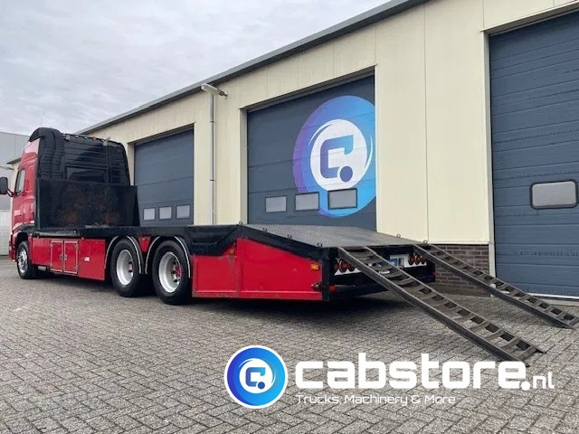 Volvo FH 12.460 6x2R Euro 3 - Oprijwagen - Machinetransporter - Year 2002 - APK tot 11-2025 - MANUAL - NL Truck - Camion porte-voitures: photos 3 Volvo FH 12.460 6x2R Euro 3 - Oprijwagen - Machinetransporter - Year 2002 - APK tot 11-2025 - MANUAL - NL Truck - Camion porte-voitures: photos 3