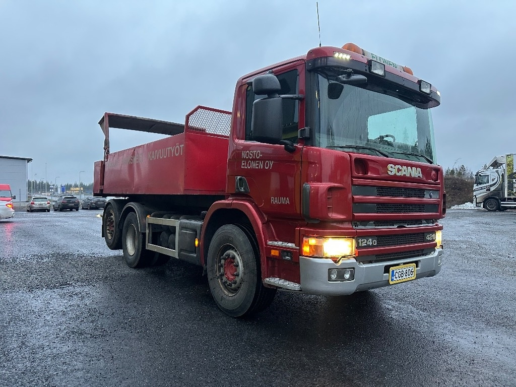 Scania P 124 6x2 - Camion benne: photos 3 Scania P 124 6x2 - Camion benne: photos 3