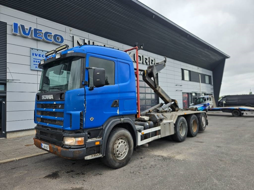 Scania R164 6m taittokoukku - Camion ampliroll: photos 1 Scania R164 6m taittokoukku - Camion ampliroll: photos 1