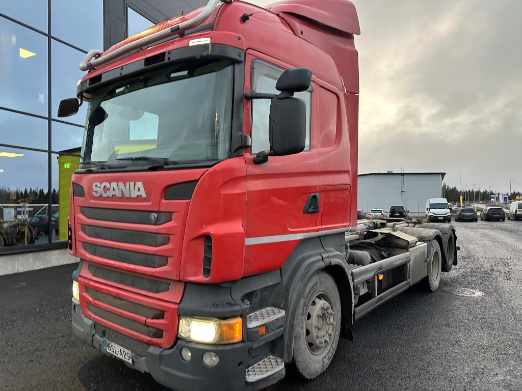 Scania R480 6x2 - Camion ampliroll: photos 1 Scania R480 6x2 - Camion ampliroll: photos 1
