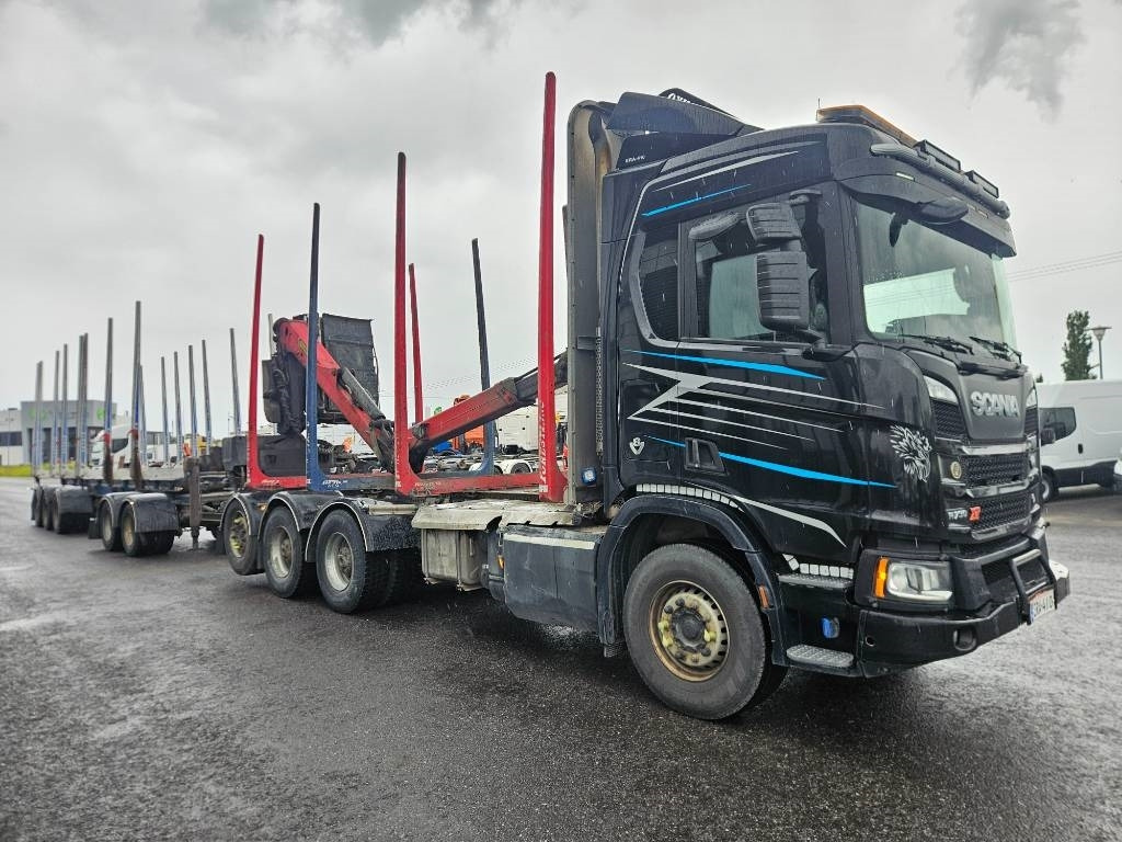 Scania R730 8x4 koko yhdistelmä - Camion grumier: photos 3 Scania R730 8x4 koko yhdistelmä - Camion grumier: photos 3