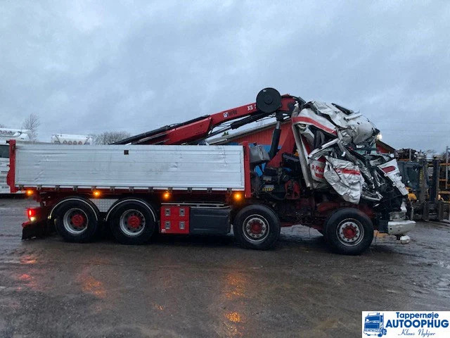 Scania R580 8X4 HIAB 244 EP-5 HIPRO ONLY PARTS - Camion plateau, Camion grue: photos 2 Scania R580 8X4 HIAB 244 EP-5 HIPRO ONLY PARTS - Camion plateau, Camion grue: photos 2