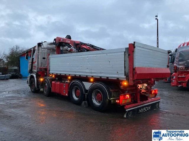 Scania R580 8X4 HIAB 244 EP-5 HIPRO ONLY PARTS - Camion plateau, Camion grue: photos 4 Scania R580 8X4 HIAB 244 EP-5 HIPRO ONLY PARTS - Camion plateau, Camion grue: photos 4