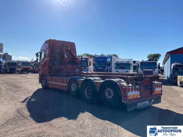 Volvo FH500 8X2 HIAB 077 - Camion porte-conteneur/ Caisse mobile, Camion grue: photos 5 Volvo FH500 8X2 HIAB 077 - Camion porte-conteneur/ Caisse mobile, Camion grue: photos 5