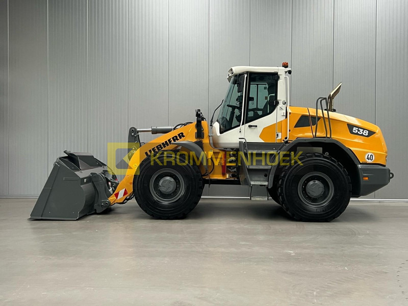 Liebherr L 538 - Chargeuse sur pneus: photos 1 Liebherr L 538 - Chargeuse sur pneus: photos 1