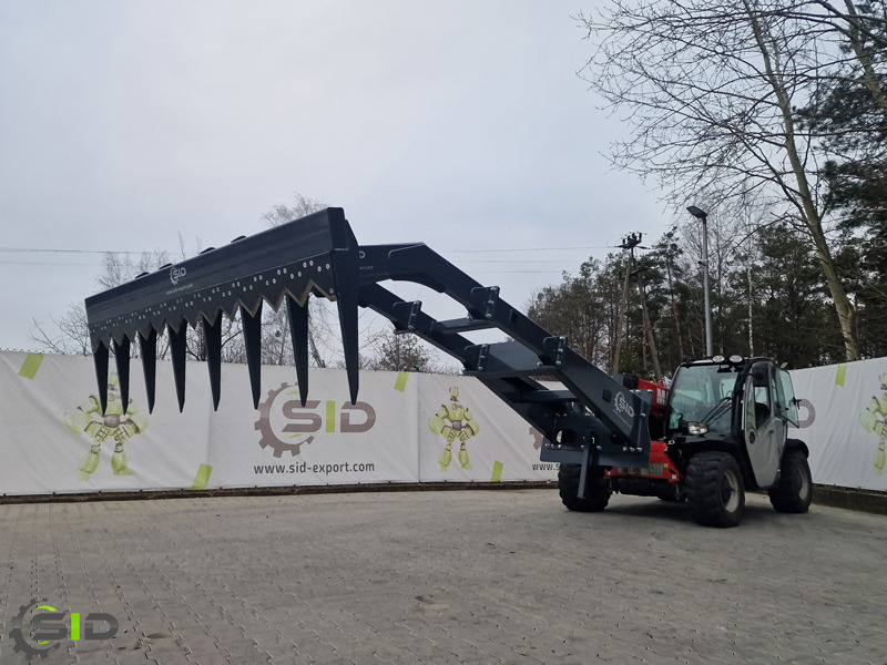 SID Silagekamm Schneidkamm Reißkamm Siloharke / Silage rake / Le râteau d'ensilage 1,80 m - Fourches pour Valet de ferme: photos 1 SID Silagekamm Schneidkamm Reißkamm Siloharke / Silage rake / Le râteau d'ensilage 1,80 m - Fourches pour Valet de ferme: photos 1