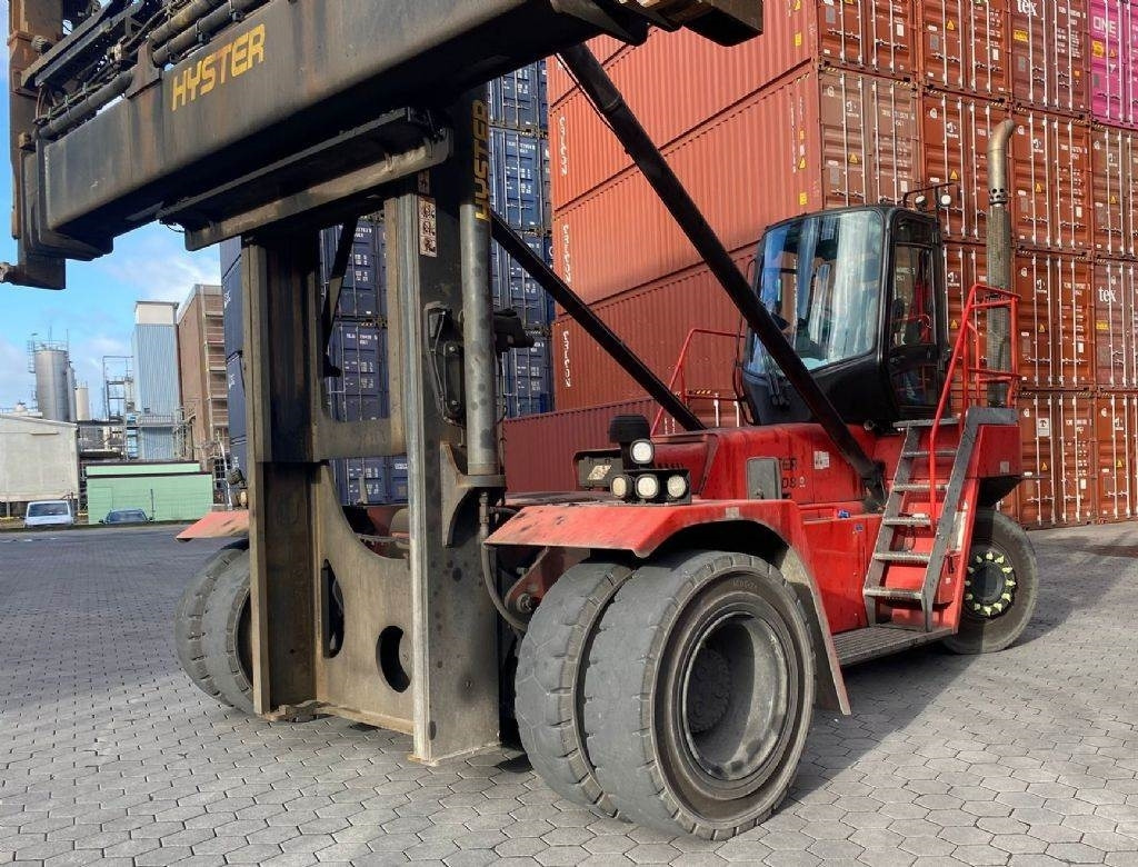 Hyster H10XM-ECD8 - Chariot porte-conteneur: photos 1 Hyster H10XM-ECD8 - Chariot porte-conteneur: photos 1