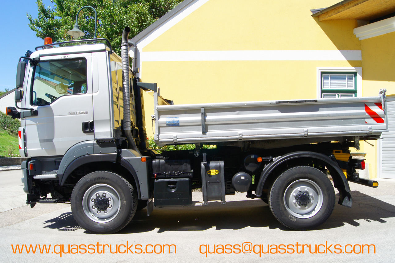 MAN TGM 13.290/4x4/TÜV/Euro 5/einzelbereift/Winterdienst - Camion benne: photos 2 MAN TGM 13.290/4x4/TÜV/Euro 5/einzelbereift/Winterdienst - Camion benne: photos 2