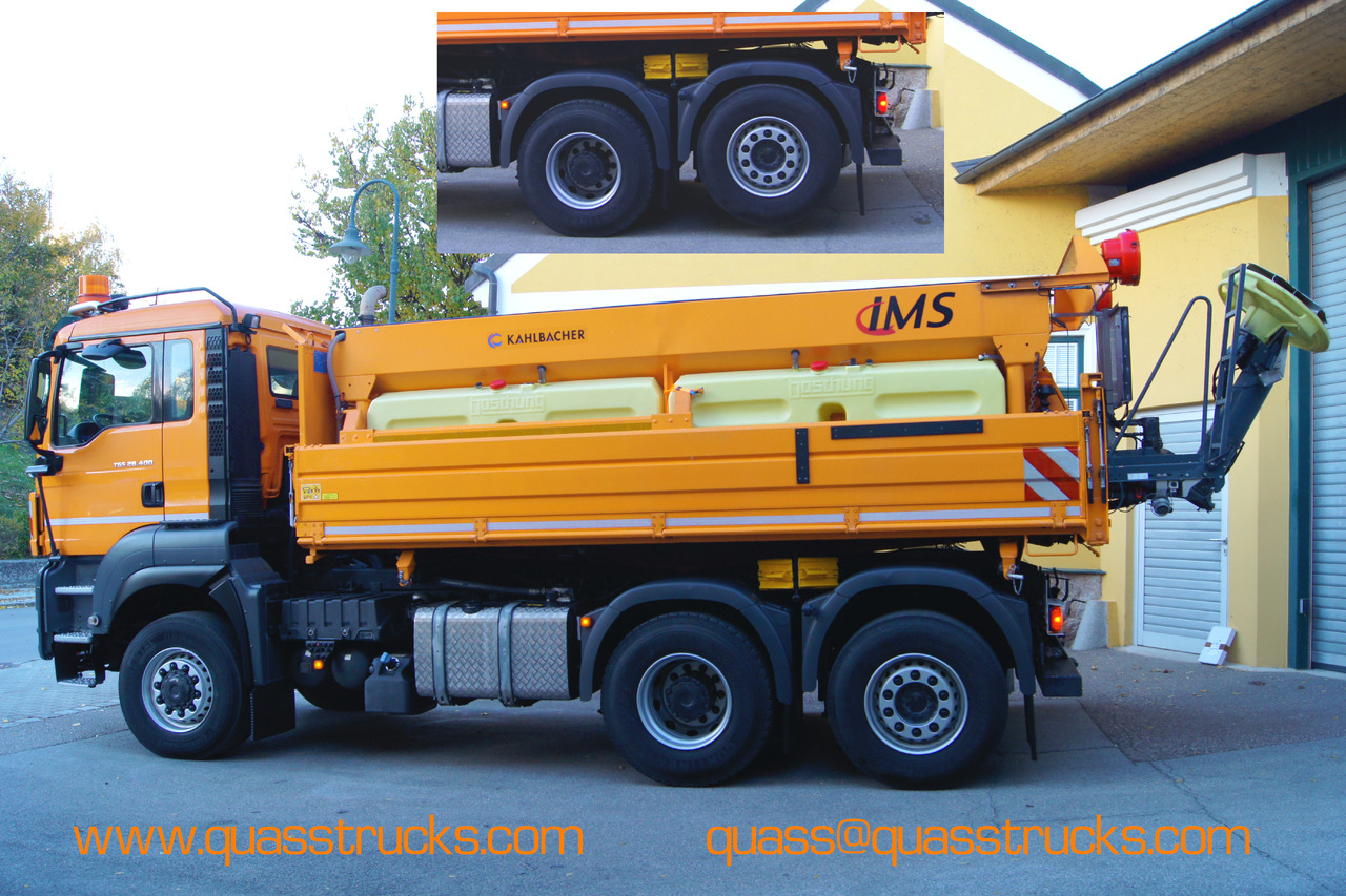 MAN TGS 28.400 6x4-4 BL /Winterdienst/Streuer/Schneepflug - Engin de déneigement: photos 2 MAN TGS 28.400 6x4-4 BL /Winterdienst/Streuer/Schneepflug - Engin de déneigement: photos 2