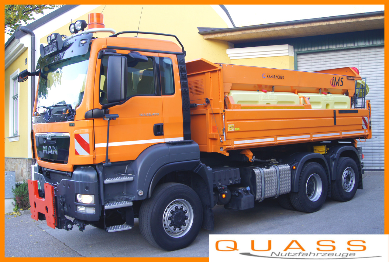 MAN TGS 28.400 6x4-4 BL /Winterdienst/Streuer/Schneepflug - Engin de déneigement: photos 1 MAN TGS 28.400 6x4-4 BL /Winterdienst/Streuer/Schneepflug - Engin de déneigement: photos 1