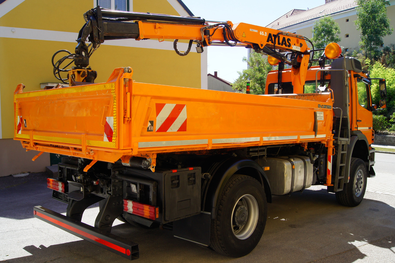 MERCEDES-BENZ AXOR 1829 4x4/EURO 5/ATLAS 65.2/MEILLER/Winterdienst - Camion grue: photos 5 MERCEDES-BENZ AXOR 1829 4x4/EURO 5/ATLAS 65.2/MEILLER/Winterdienst - Camion grue: photos 5