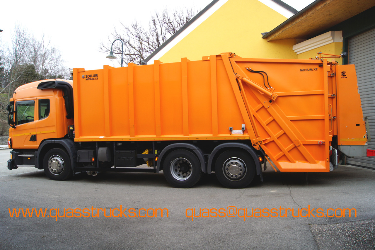 Scania P280 6x2-2/Euro6/ZOELLER MEDIUM X2 C21 Variopress - Benne à ordures ménagères: photos 2 Scania P280 6x2-2/Euro6/ZOELLER MEDIUM X2 C21 Variopress - Benne à ordures ménagères: photos 2