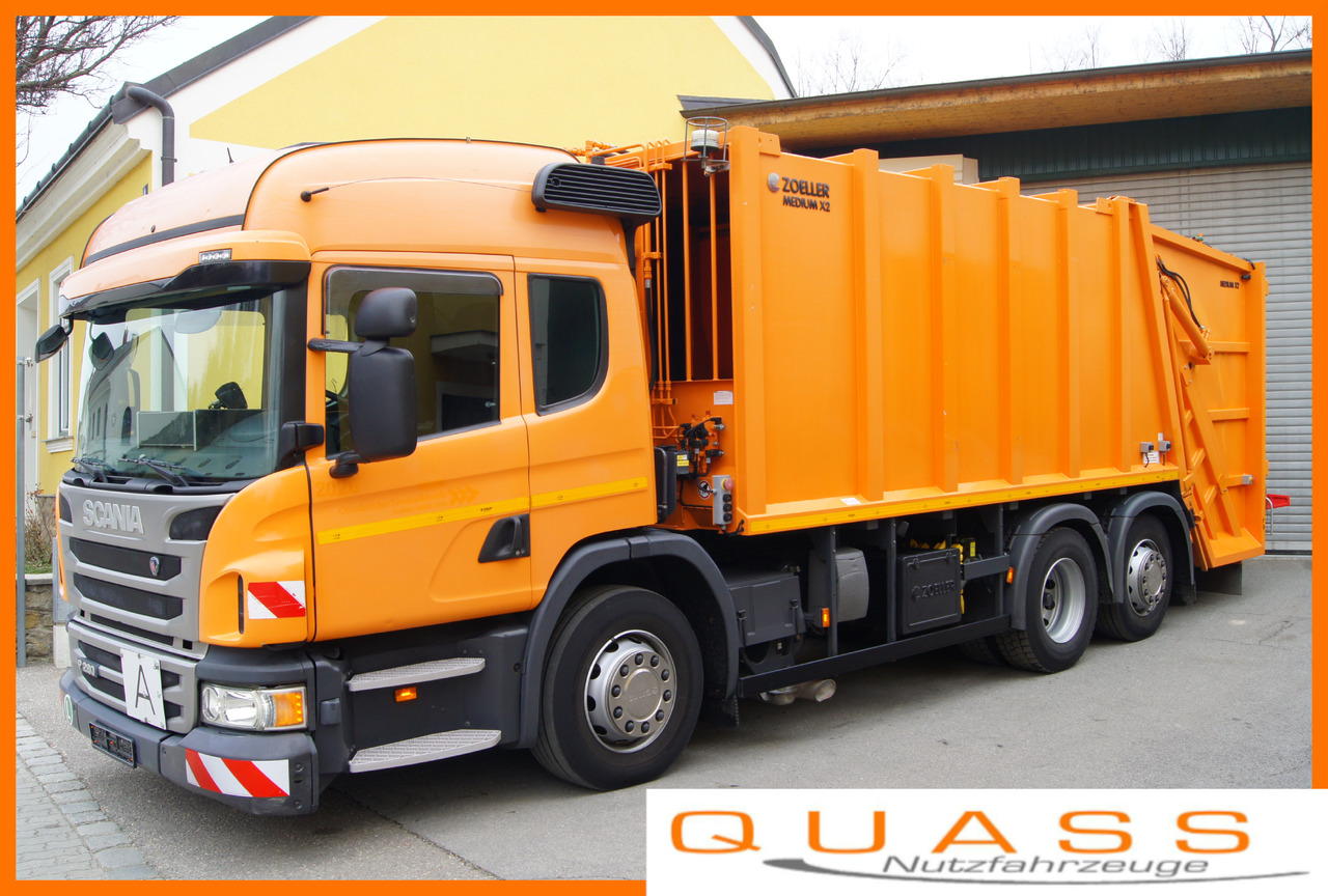 Scania P280 6x2-2/Euro6/ZOELLER MEDIUM X2 C21 Variopress - Benne à ordures ménagères: photos 1 Scania P280 6x2-2/Euro6/ZOELLER MEDIUM X2 C21 Variopress - Benne à ordures ménagères: photos 1