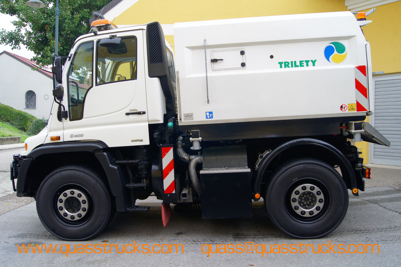 UNIMOG Unimog U400 + TRILETY Kehrmaschine/TÜV/EUR4/Leistungshydraulik - Balayeuse de voirie: photos 3 UNIMOG Unimog U400 + TRILETY Kehrmaschine/TÜV/EUR4/Leistungshydraulik - Balayeuse de voirie: photos 3