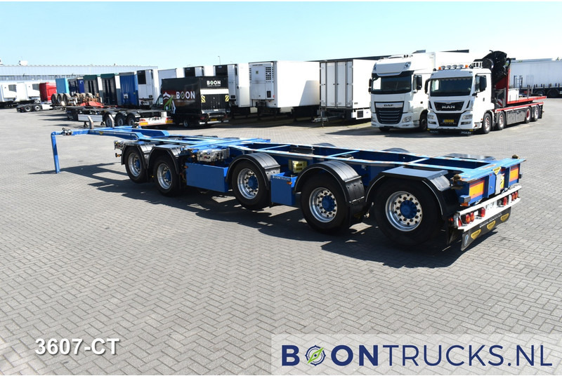 Broshuis 2 CONNECT-5AKCC | 2x20-40-45ft HC * 3x STEERING * 4x LIFT AXLE * ALCOA * APK 03-2026 - Semi-remorque porte-conteneur/ Caisse mobile: photos 3 Broshuis 2 CONNECT-5AKCC | 2x20-40-45ft HC * 3x STEERING * 4x LIFT AXLE * ALCOA * APK 03-2026 - Semi-remorque porte-conteneur/ Caisse mobile: photos 3