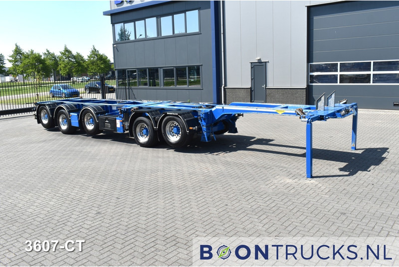 Broshuis 2 CONNECT-5AKCC | 2x20-40-45ft HC * 3x STEERING * 4x LIFT AXLE * ALCOA * APK 03-2026 - Semi-remorque porte-conteneur/ Caisse mobile: photos 4 Broshuis 2 CONNECT-5AKCC | 2x20-40-45ft HC * 3x STEERING * 4x LIFT AXLE * ALCOA * APK 03-2026 - Semi-remorque porte-conteneur/ Caisse mobile: photos 4