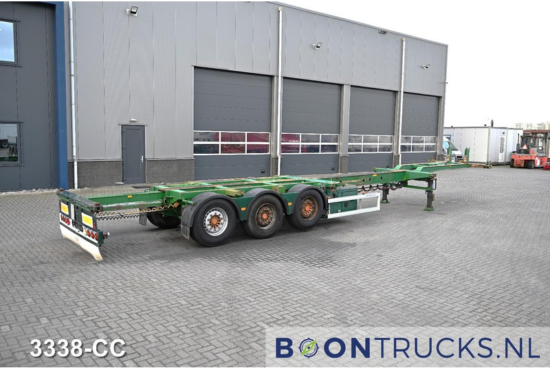 Broshuis 3UCC-39/45 2X20-30-40-45ft HC * LIFT AXLE * 2 x EXTENDABLE - Semi-remorque porte-conteneur/ Caisse mobile: photos 2 Broshuis 3UCC-39/45 2X20-30-40-45ft HC * LIFT AXLE * 2 x EXTENDABLE - Semi-remorque porte-conteneur/ Caisse mobile: photos 2